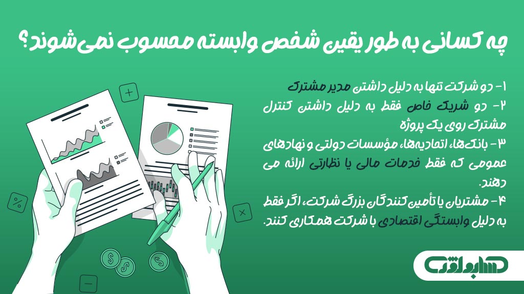 اشخاص وابسته در استاندارد شماره 12 حسابداری